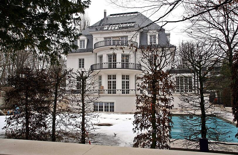 Dem Original stark nachempfunden: Die neue Mann-Villa.