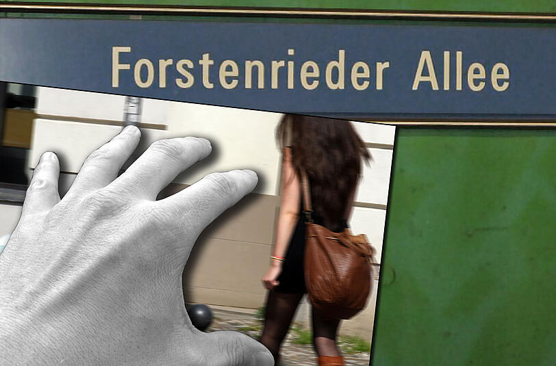 Ein 28-Jähriger wollte sich an einer Studentin am U-Bahnhof Forstenrieder Allee vergehen. Dann kam ihr Vater zu Hilfe.