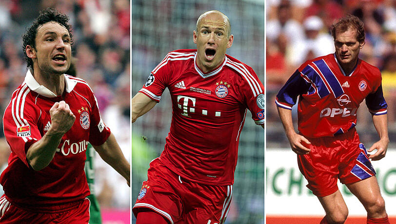 Erfolgreiche Niederländer im Trikot des FC Bayern Erfolgreiche Niederländer im Trikot des FC Bayern