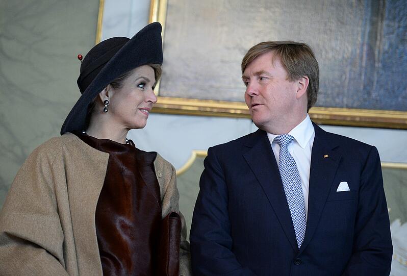 Königin Máxima und König Willem-Alexander der Niederlande in Lübeck