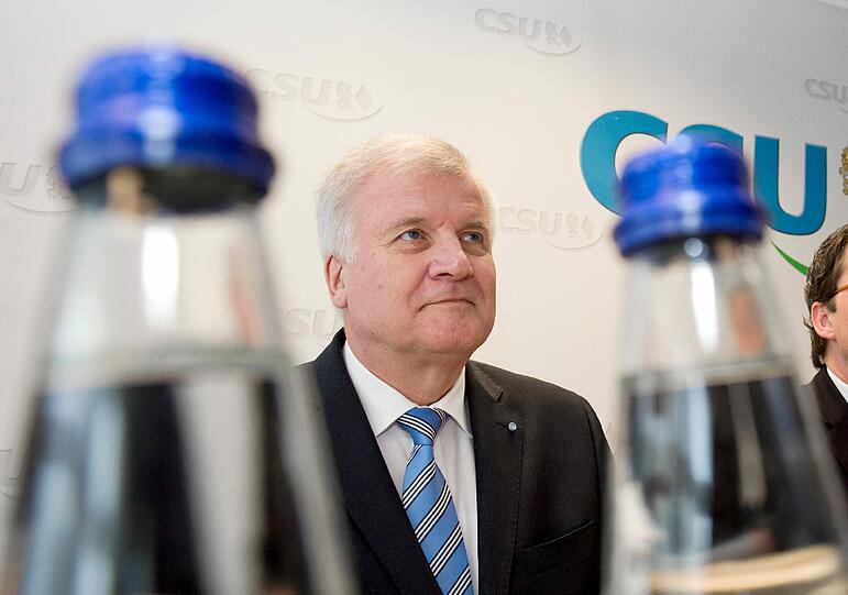 Horst Seehofer am Montag nach der Wahlschlappe bei der Europawahl.