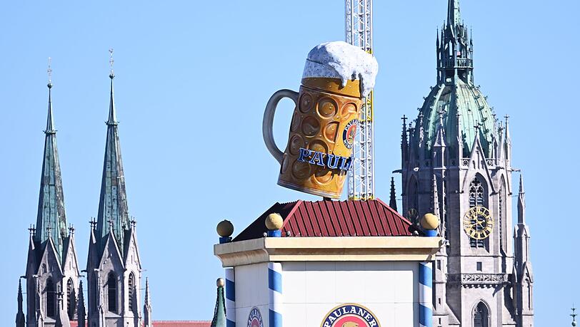 Paulaner - hier ein Bild vom Oktoberfest - hat vergangenes Jahr deutlich mehr Getr&auml;nke verkauft. (Archivbild)