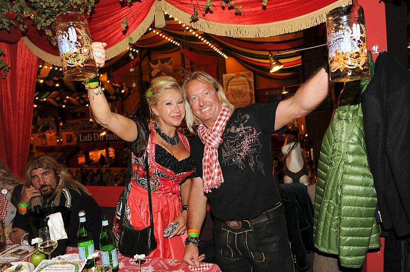 Die Geissens feiern mit Star-Designer Werner Baldessarini im Hippodrom - Die Bilder