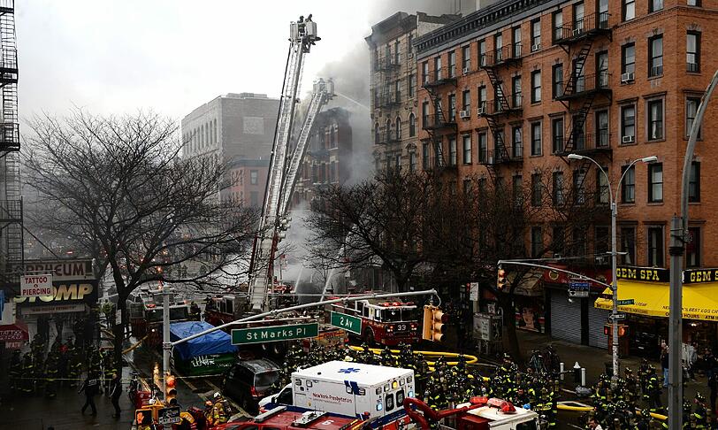 Explosion in New York: Die Bilder.