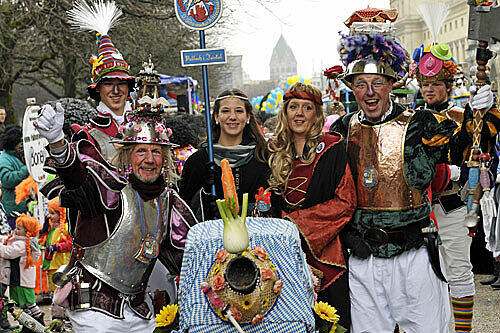 Der Umzug der "Damischen Ritter"