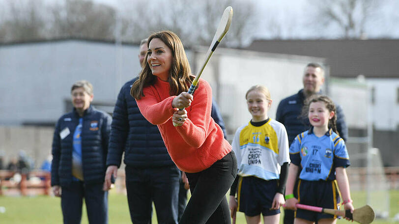 Herzogin Kate zeigt in Irland ihre sportliche Seite