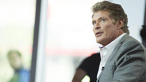 Lässt sich trotz Problemen nicht unterkriegen: David Hasselhoff