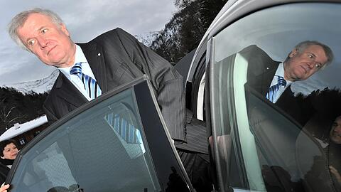 Wurde auf dem Weg zum Bayerischen Hof angehalten: Horst Seehofer