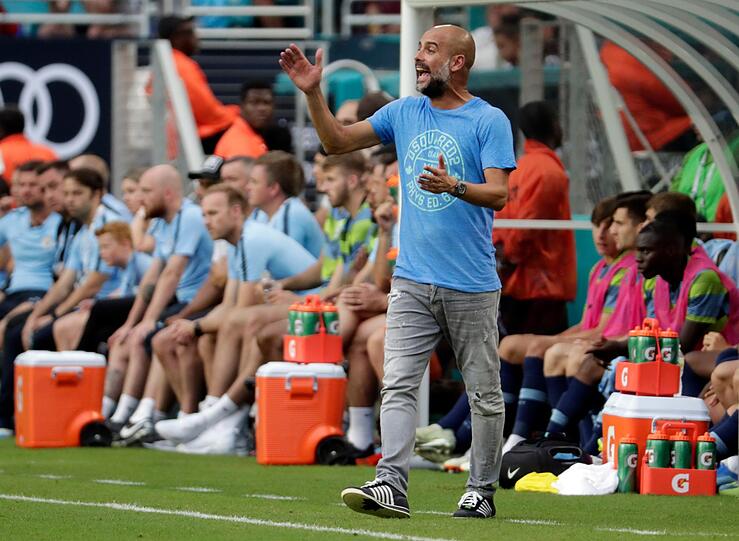 Wieder nix - die Bilder vom zweiten Spiel auf der USA-Reise der Bayern gegen Manchester City.