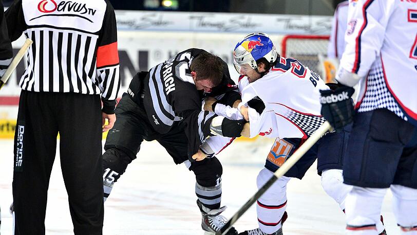 EHC-Haudegen Danny Bois (rechts). EHC-Haudegen Danny Bois (rechts).