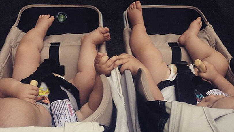 Chris Hemsworths Zwillinge Sasha und Tristan Chris Hemsworths Zwillinge Sasha und Tristan