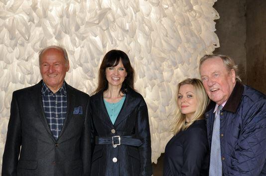 Dr. Claus Hipp, Dr. Sonja Lechner, Natacha Ivanova ( Gräfin zu Toerring-Jettenbach ) und Johann Georg Prinz von Hohenzollern