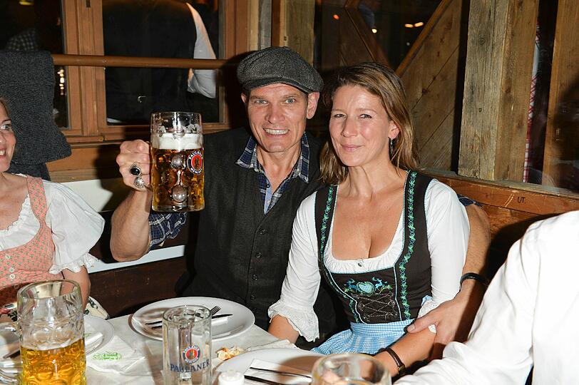 Götz Otto und Frau Sabine.