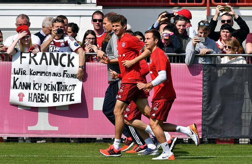Franck, kann ich Dein Trikot haben bitte?