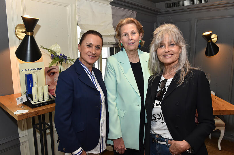 Sybille Mang, Walburga Freifrau von Lerchenfeld und Elke Scharmahd-Vonficht