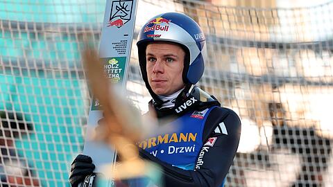 Betretene Miene: F&uuml;r Andreas Wellinger war es eine erfolglose Tournee.