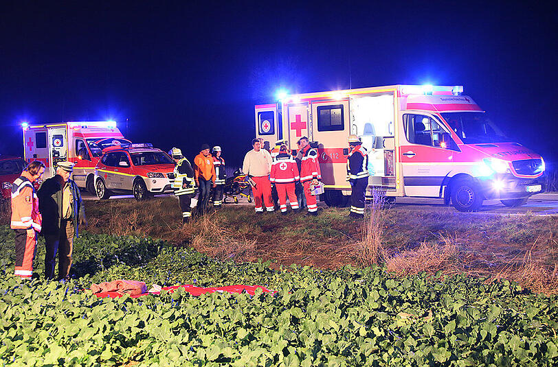 Bilder vom tragischen Unfall in Mößling, bei dem zwei 15-jährige Schülerinnen starben.