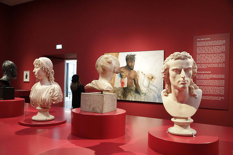 Ein Streifzug durch drei Jahrtausende Kunst- und Kulturgeschichte des Haars in der Kunsthalle. Ein Streifzug durch drei Jahrtausende Kunst- und Kulturgeschichte des Haars in der Kunsthalle.