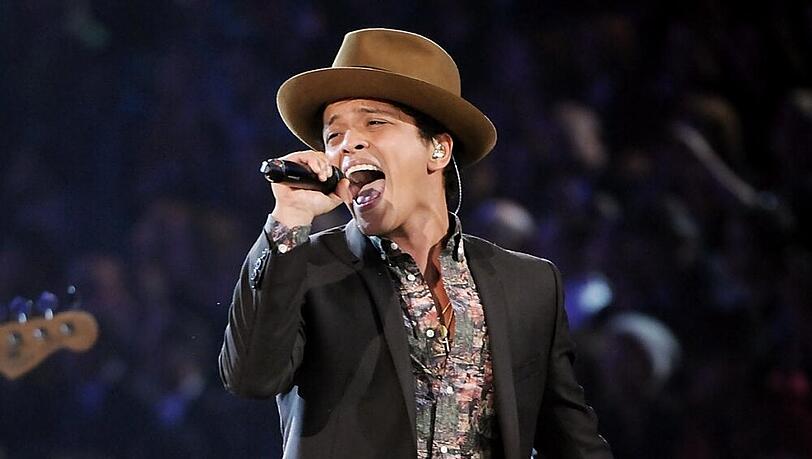 Bruno Mars bei einem Auftritt in New York im letzten Jahr