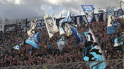 Wenn die Löwen auf Giesings Höhen spielen, ist das Grünwalder Stadion stets ausverkauft.