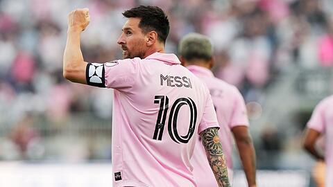 Lionel Messi traf erneut für Inter Miami.