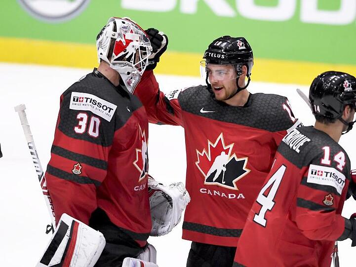 Das Team Kanada will zum 27. Mal Eishockey-Weltmeister werden.