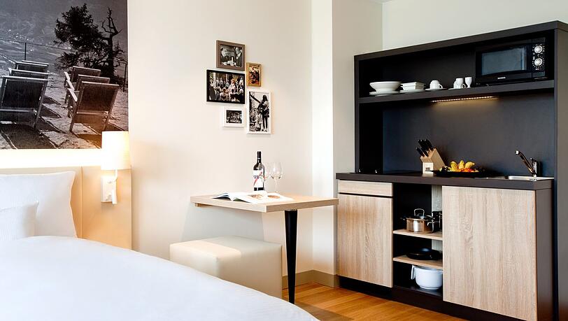 So sollen die möblierten Apartments aussehen.