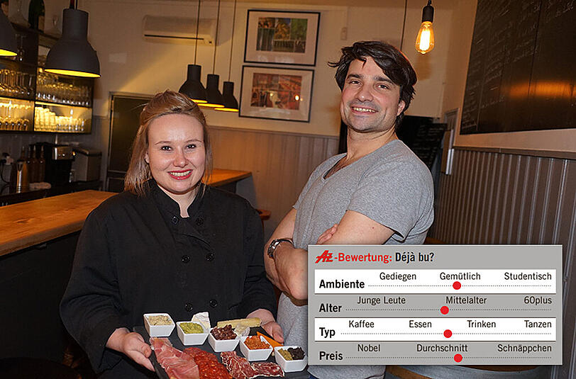 Kredenzen feine französische Küche: Köchin Charline und Chef Nicolas Gilbertas.
