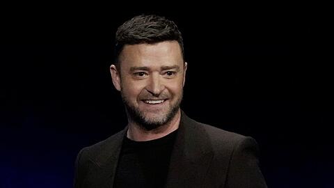 Justin Timberlake in Las Vegas.