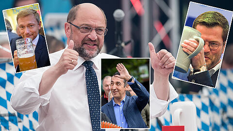 Beim Gillamoos-Volksfest wurde es weniger polemisch als viel mehr poltisch-sachlich.