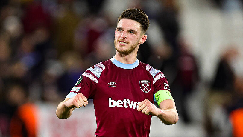 Gilt als echter Abräumer: West Hams Declan Rice.