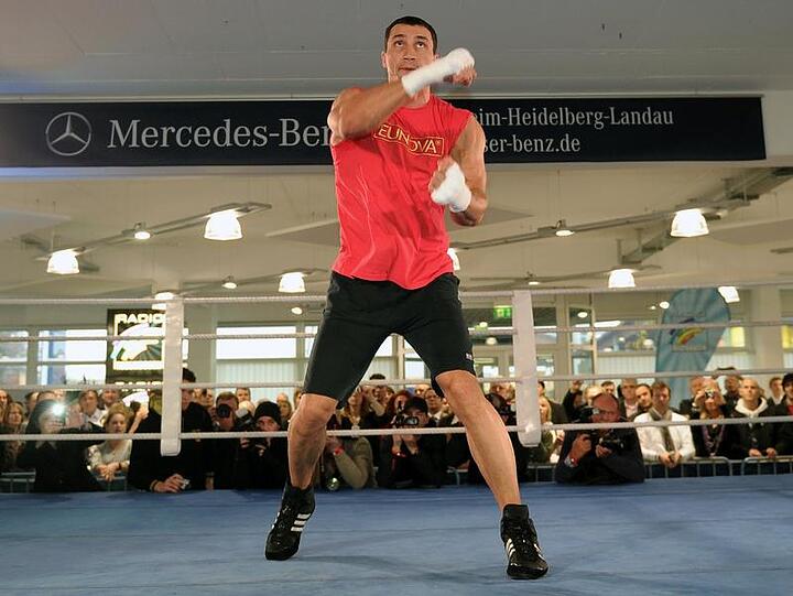Widder-Mann Wladimir Klitschko: Die Herausforderung verleiht dem Weltklasse-Boxer Flügel &ndash; auch im nächsten Jahr.