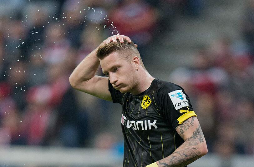 Marco Reus nach dem Spiel des BVB gegen den FC Bayern.