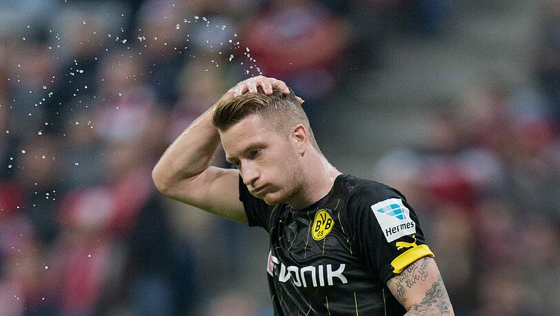 Marco Reus nach dem Spiel des BVB gegen den FC Bayern. Marco Reus nach dem Spiel des BVB gegen den FC Bayern.