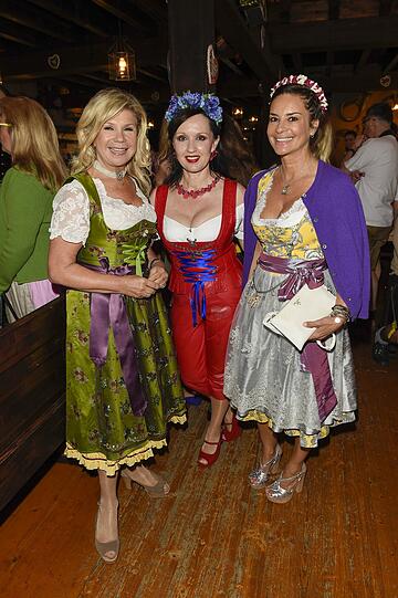 Marianne Hartl, Angelika Zwerenz und Gitta Saxx (v.l).