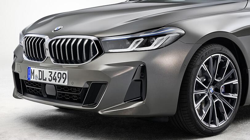 Die Frontpartie des Gran Turismo wirkt jetzt laut BMW sportlicher und präsenter.