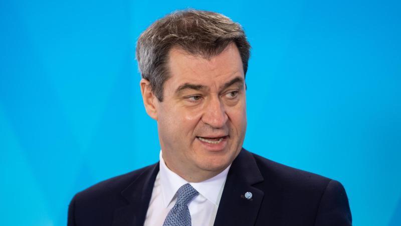 Markus Söder (CSU) nimmt an einer Pressekonferenz teil. Markus Söder (CSU) nimmt an einer Pressekonferenz teil.
