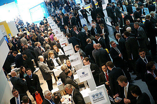 Münchner Immobilien ziehen: großer Andrang bei der Expo Real auf dem Münchner Messegelände