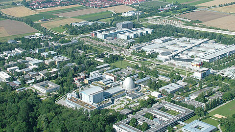 Der Campus der Technischen Universität in Garching.