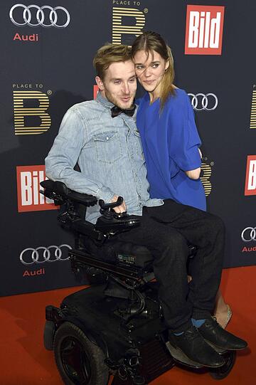 Samuel Koch mit Freundin Elena Timpe