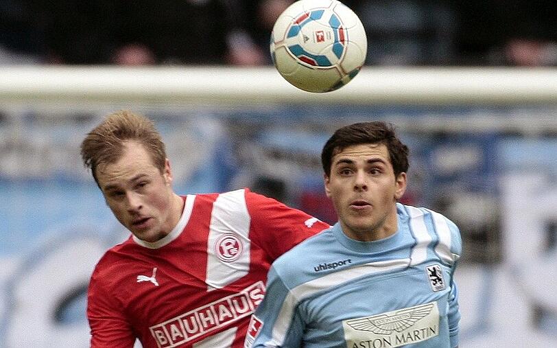 In der Liga sind sie Rivalen, in der U21 spielen sie gemeinsam: Kevin Volland vom TSV 1860 (r.) und Maximilian Beister von Fortuna Düsseldorf