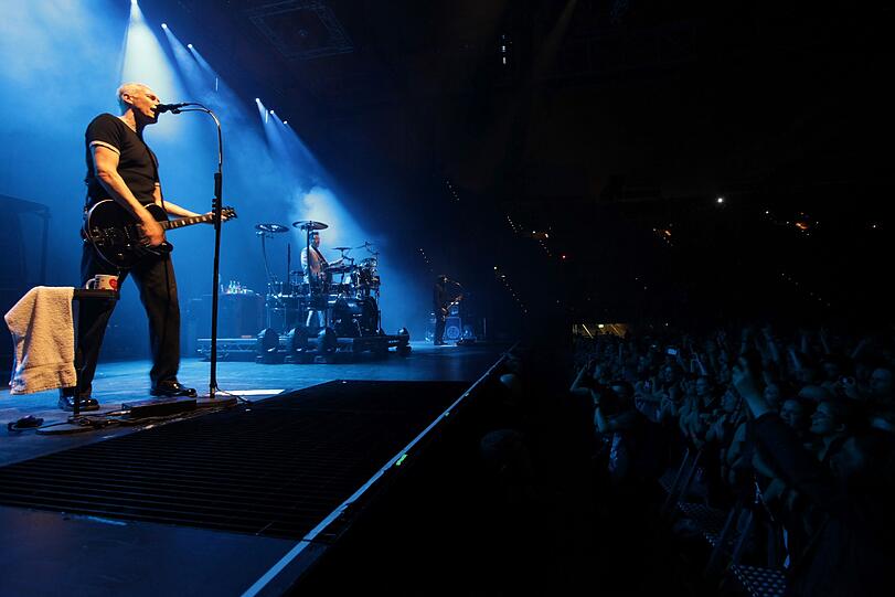 Gute Laune, Witz und Ironie: Die Ärzte beim Konzert in der Olympiahalle.