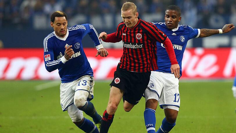 Kraftvoll und begehrt: Sebastian Rode (Mitte) von Eintracht Frankfurt. Kraftvoll und begehrt: Sebastian Rode (Mitte) von Eintracht Frankfurt.