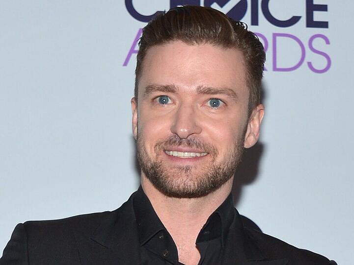 Justin Timberlake bei den diesjährigen "People Choice Awards"