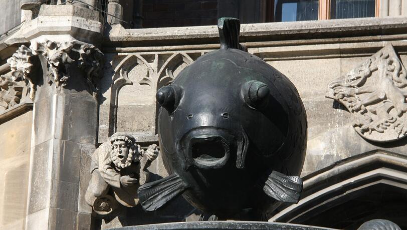 Duett mit Fisch. Duett mit Fisch.