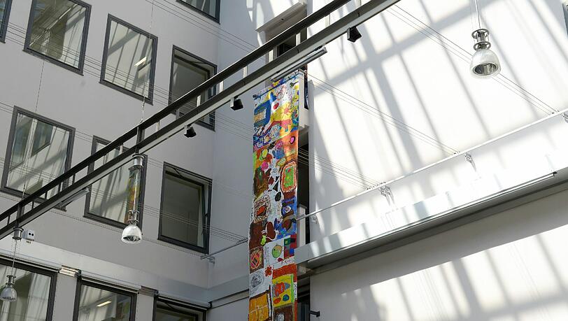 Die Bilder sind bis zum 24. Juli zu sehen. Foto: Gewofag Die Bilder sind bis zum 24. Juli zu sehen. Foto: Gewofag