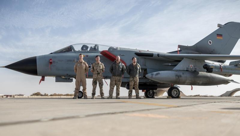 Der Einsatz von Tornado-Aufklärern von Jordanien aus wird beendet. Der Einsatz von Tornado-Aufklärern von Jordanien aus wird beendet.