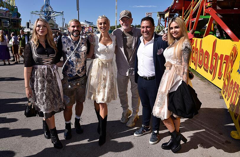 Nicolette Fountaris, Marc Terenzi, Verena Kerth, Frederic von Anhalt und Elvis Mustafov