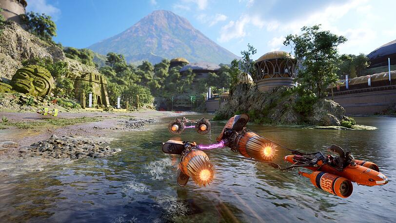 Fun-Racer im All: "Star Wars: Galactic Racer" erscheint am 6. Oktober. Fun-Racer im All: "Star Wars: Galactic Racer" erscheint am 6. Oktober.