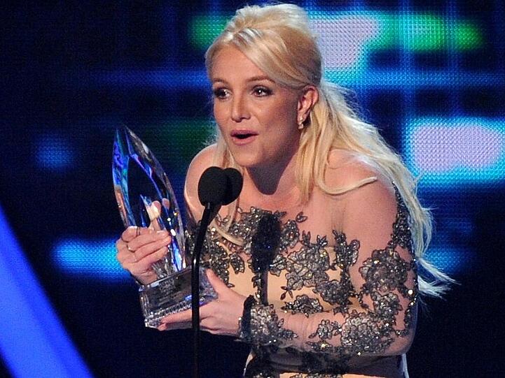 Britney Spears bei den People's Choice Awards 2014